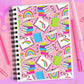 Bookish Rainbow - Full Page Sticker - FP153