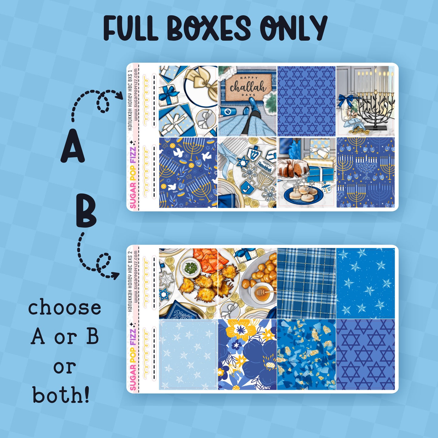 Hanukkah Honey Hobonichi Cousin Weekly Kit