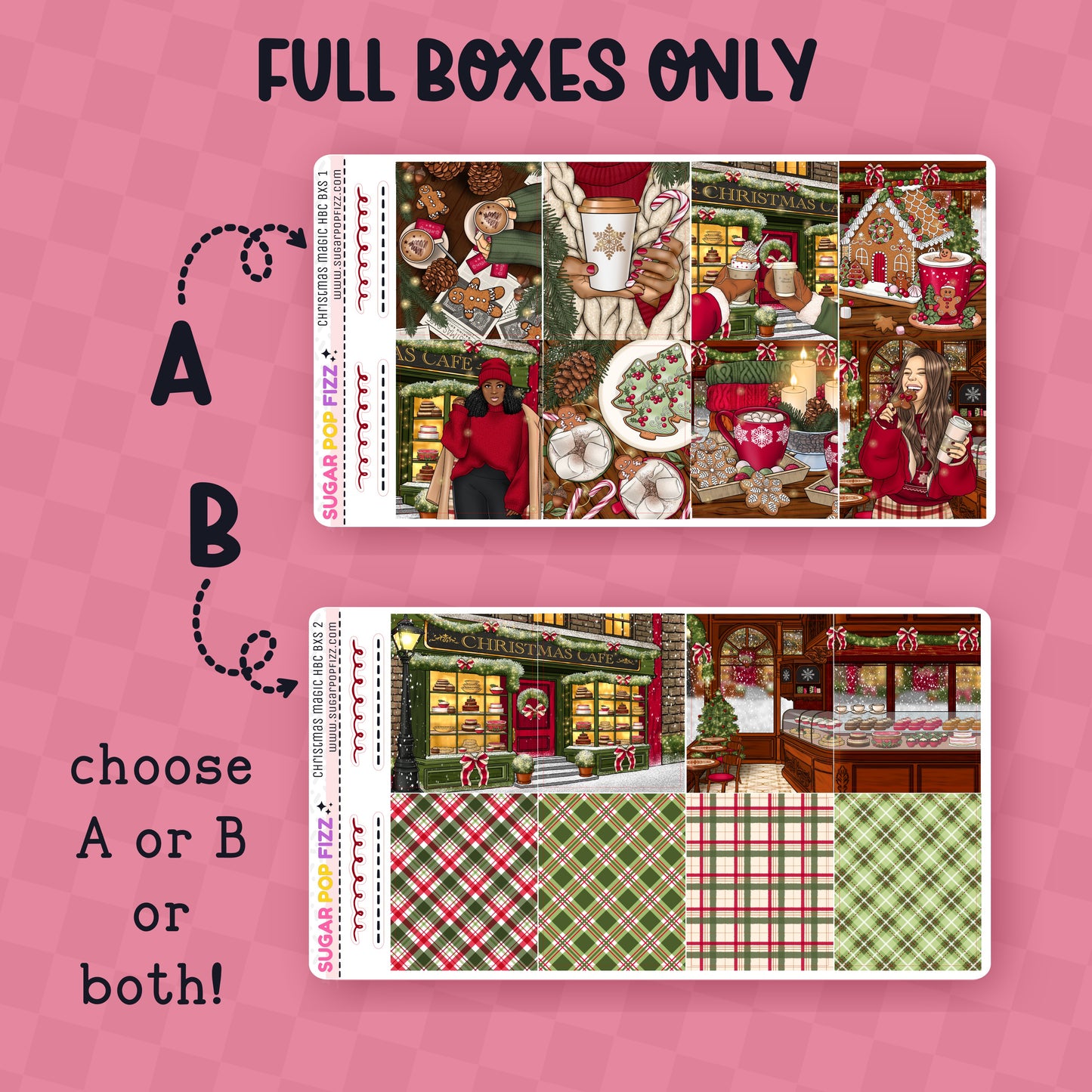 Christmas Magic Hobonichi Cousin Weekly Kit