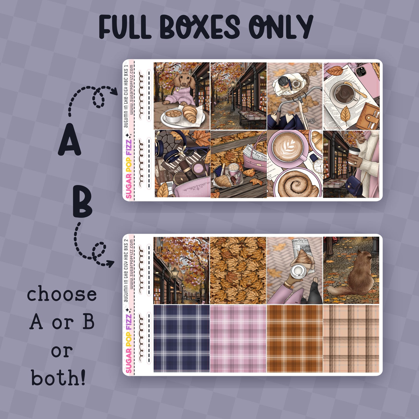 Autumn in the City Hobonichi Cousin Weekly Kit