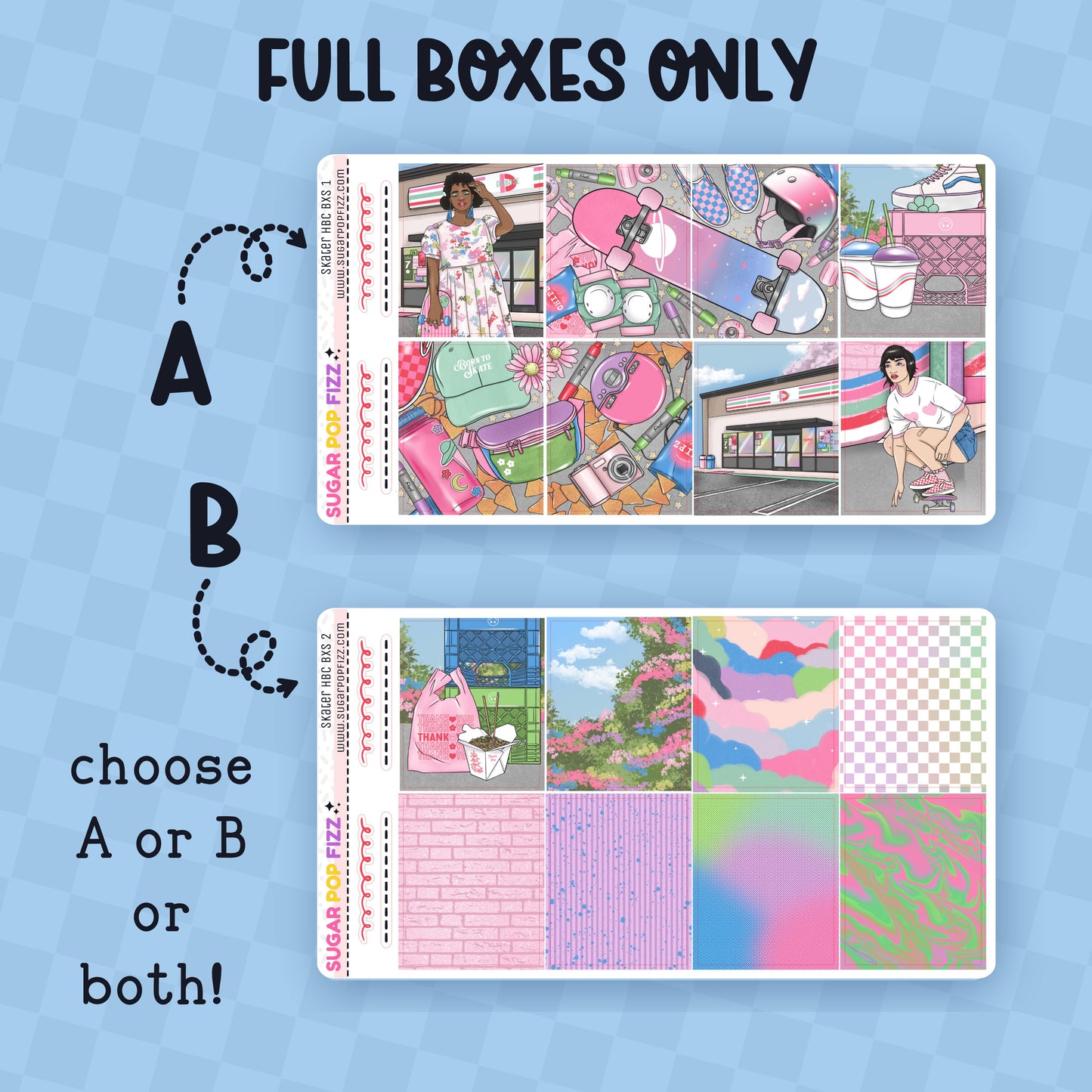 Skater Hobonichi Cousin Weekly Kit