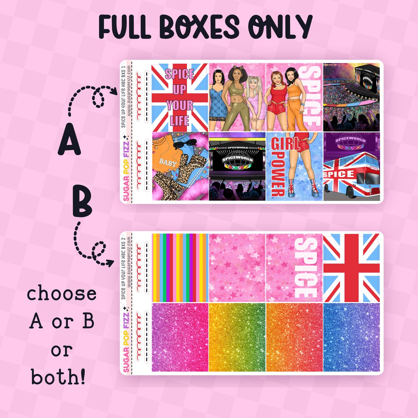 Spice Up Your Life Hobonichi Cousin Weekly Kit