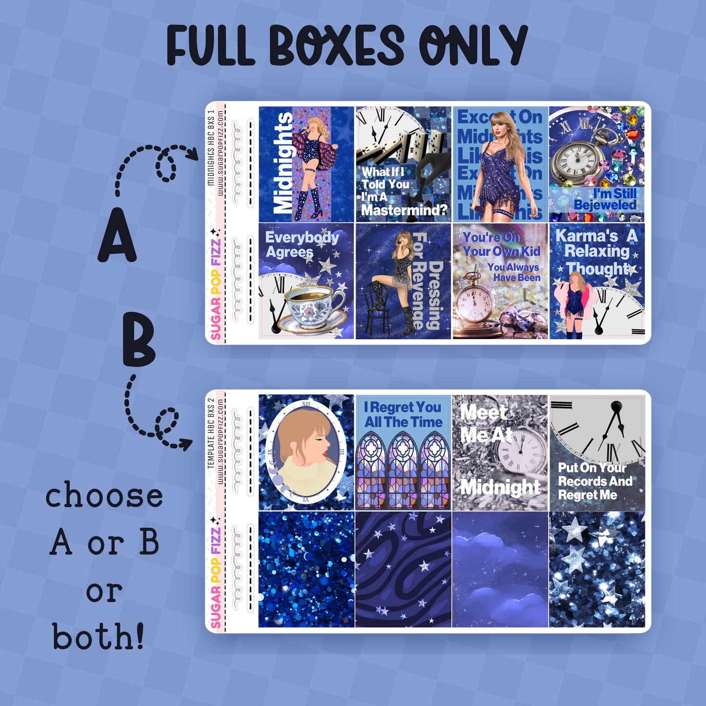 Midnights Hobonichi Cousin Weekly Kit