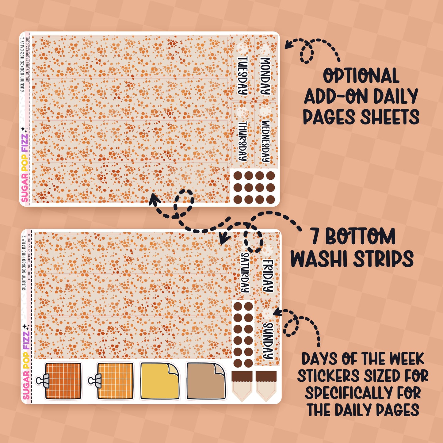 Autumn Booked Hobonichi Cousin Weekly Kit