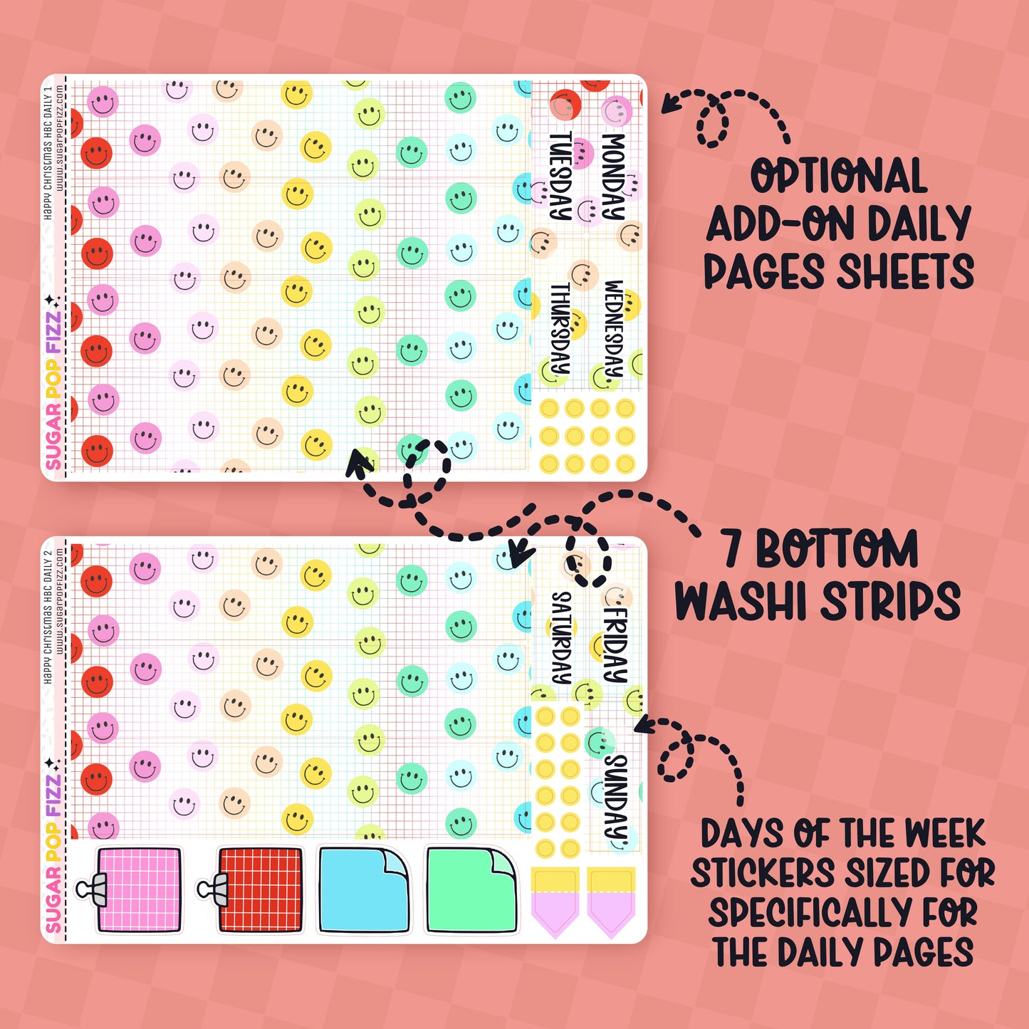 Happy Christmas Hobonichi Cousin Weekly Kit