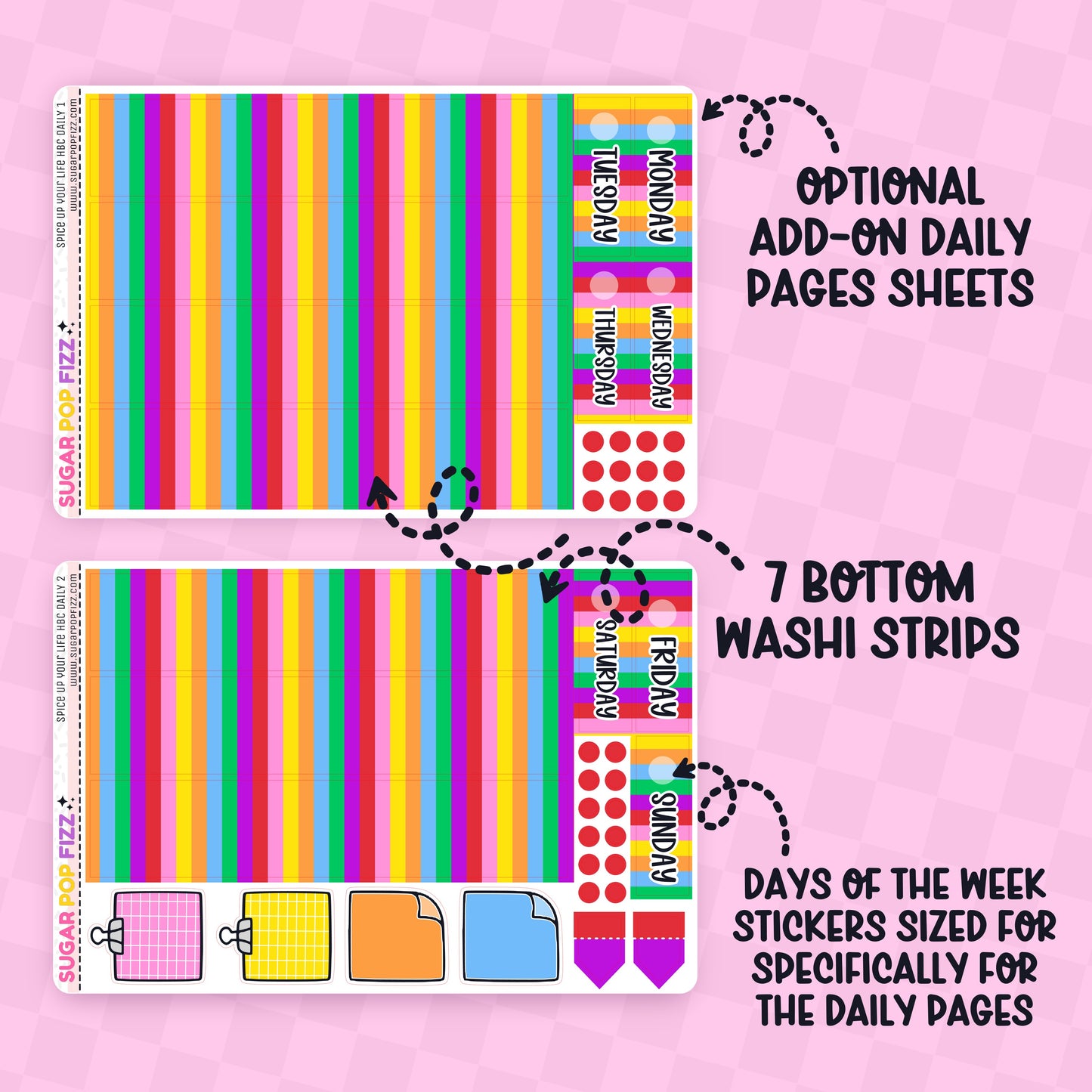 Spice Up Your Life Hobonichi Cousin Weekly Kit