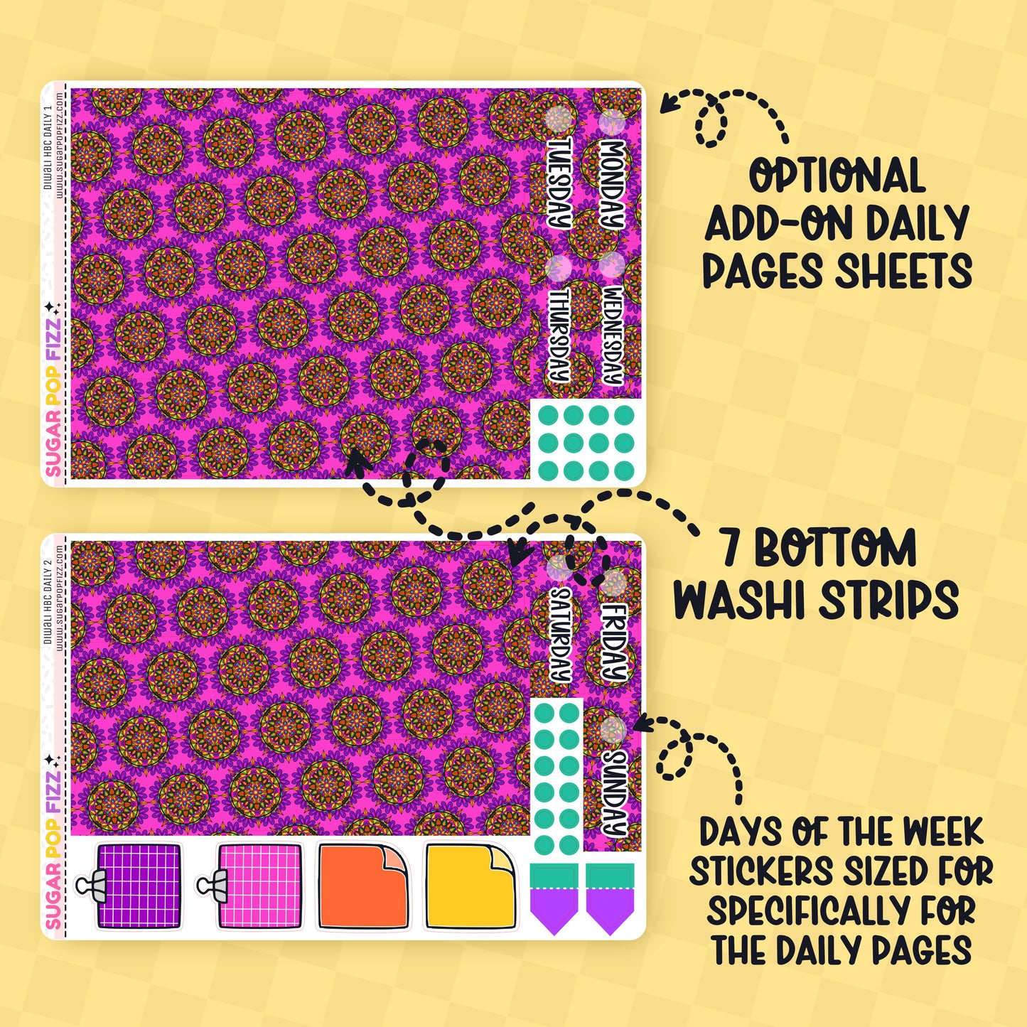 Diwali Hobonichi Cousin Weekly Kit