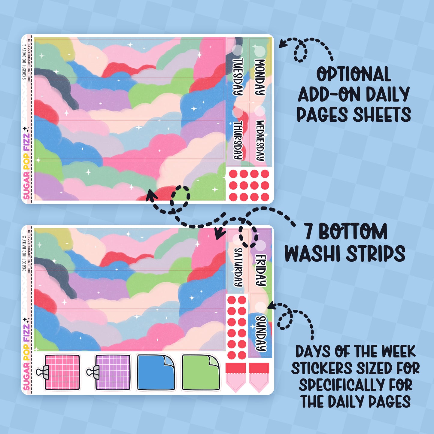 Skater Hobonichi Cousin Weekly Kit