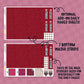 RED Hobonichi Cousin Weekly Kit