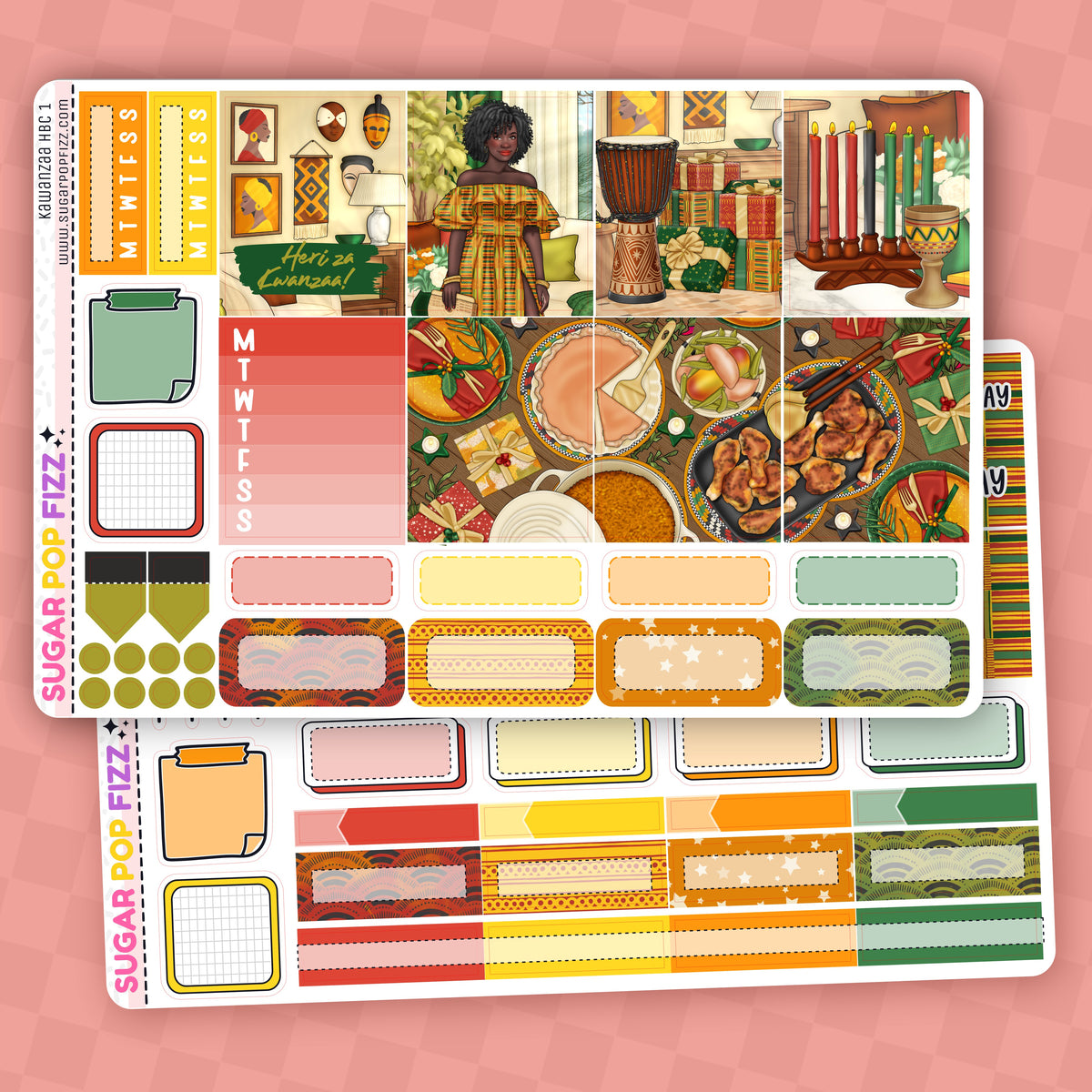 Kwanzaa Hobonichi Cousin Weekly Kit
