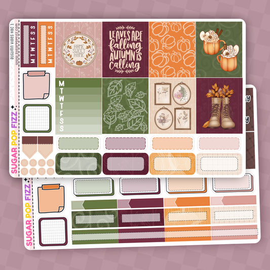 Autumn Vibes Hobonichi Cousin Weekly Kit