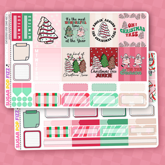 Christmas Tree Cake Hobonichi Cousin Weekly Kit