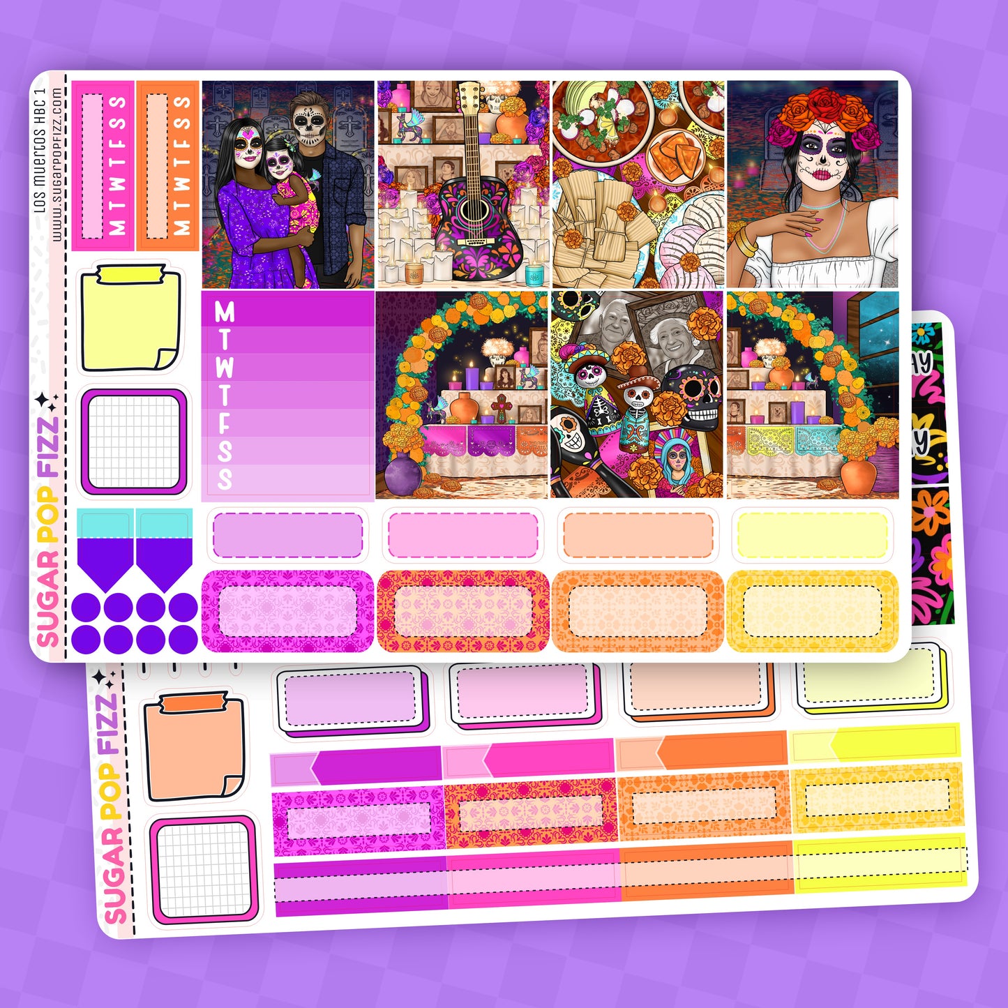 Los Muertos Hobonichi Cousin Weekly Kit