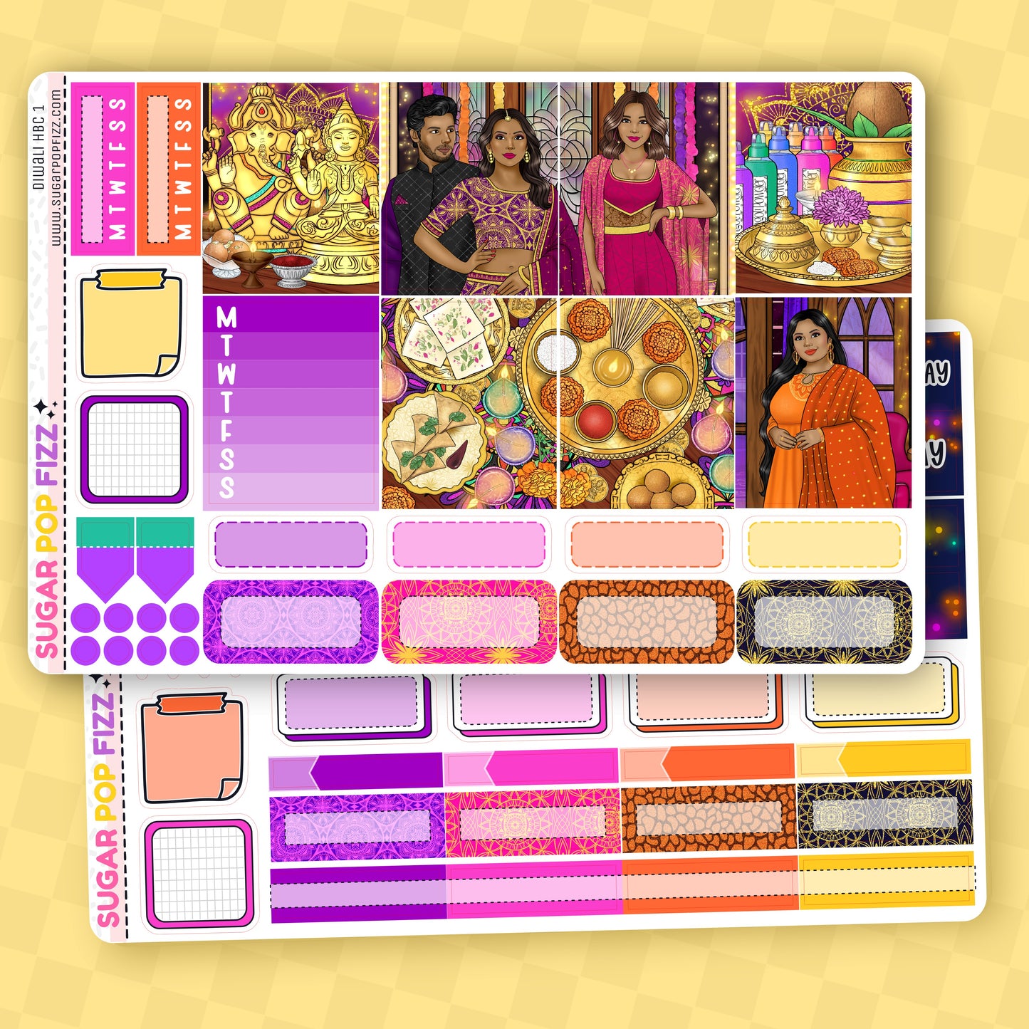 Diwali Hobonichi Cousin Weekly Kit