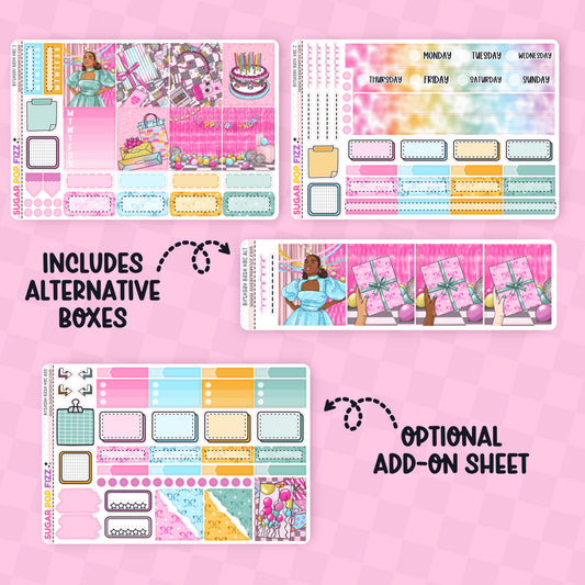 Birthday Bash Hobonichi Cousin Weekly Kit