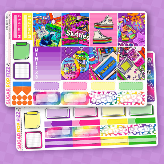 90s Baby Hobonichi Cousin Weekly Kit