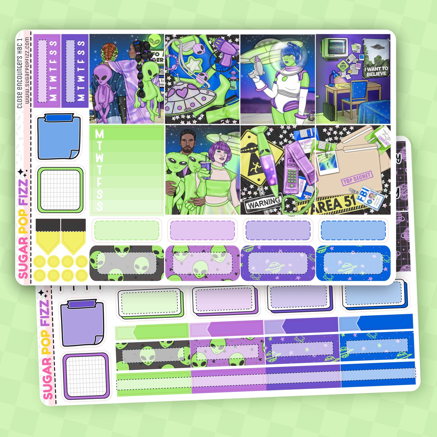 Close Encounters Hobonichi Cousin Weekly Kit