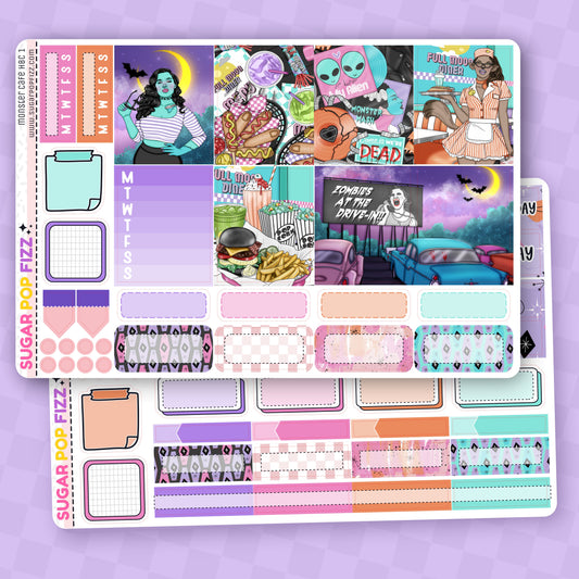 Monster Cafe Hobonichi Cousin Weekly Kit