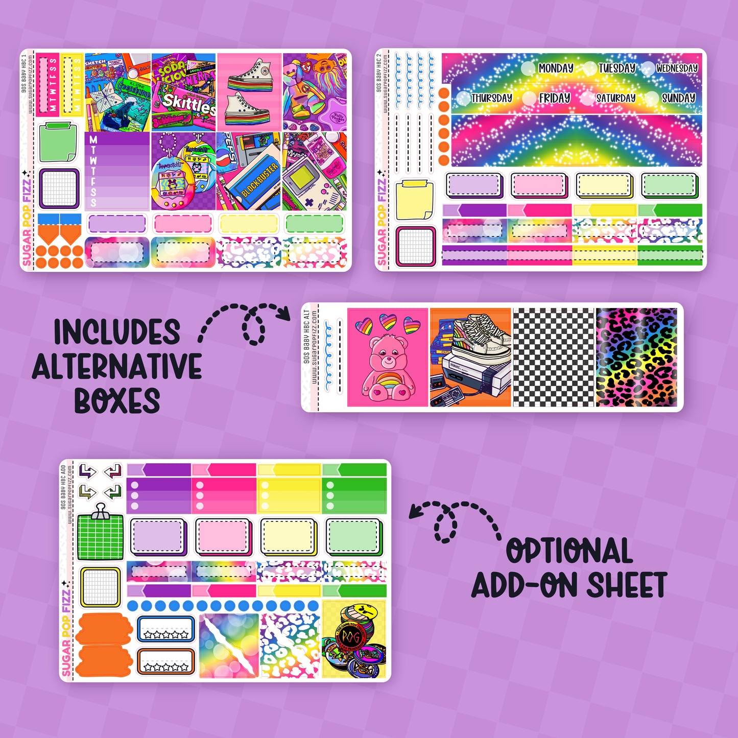 90s Baby Hobonichi Cousin Weekly Kit