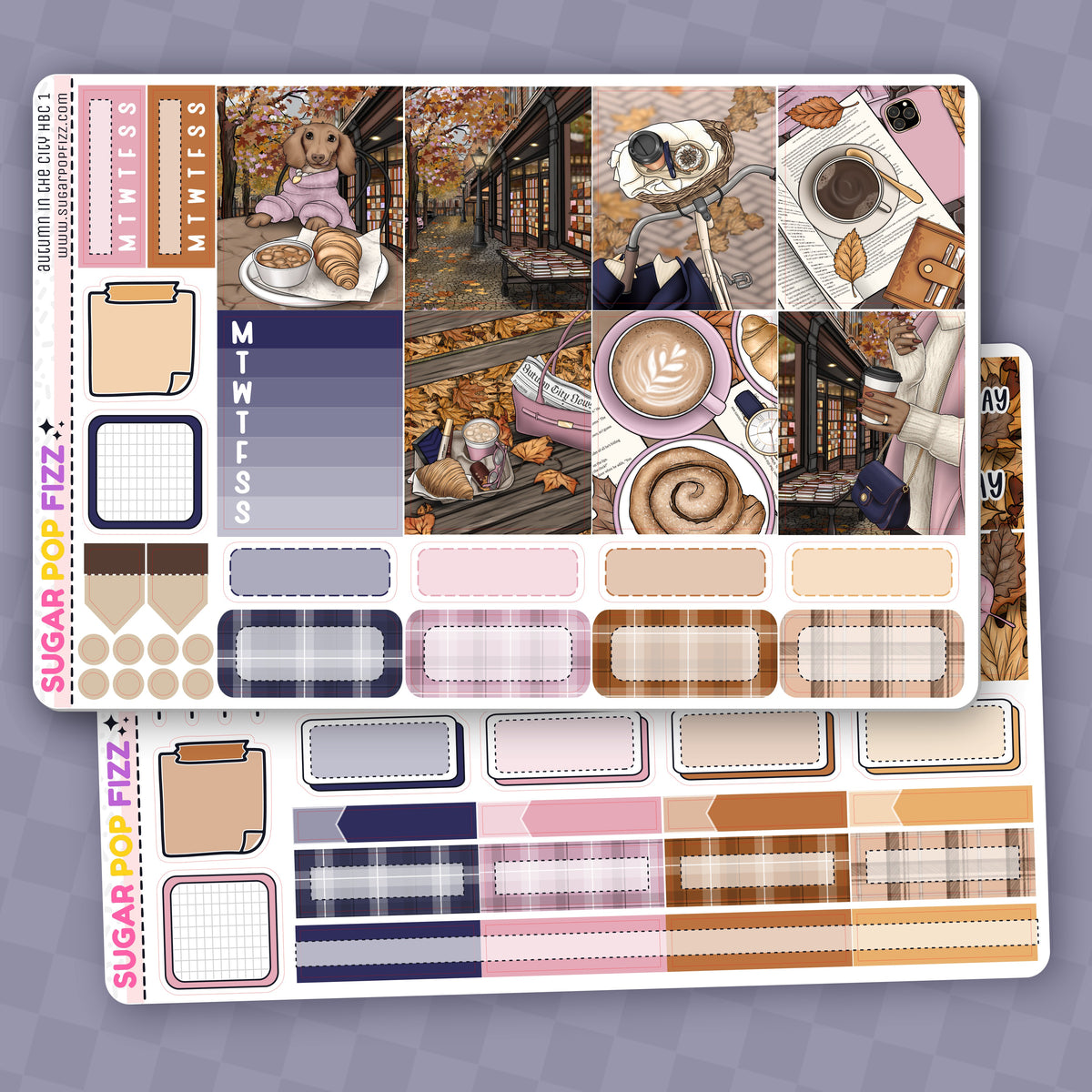Autumn in the City Hobonichi Cousin Weekly Kit