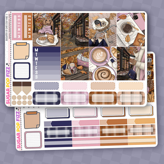 Autumn in the City Hobonichi Cousin Weekly Kit