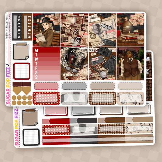 Mystery Thriller Hobonichi Cousin Weekly Kit