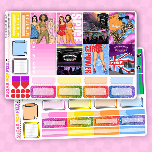 Spice Up Your Life Hobonichi Cousin Weekly Kit