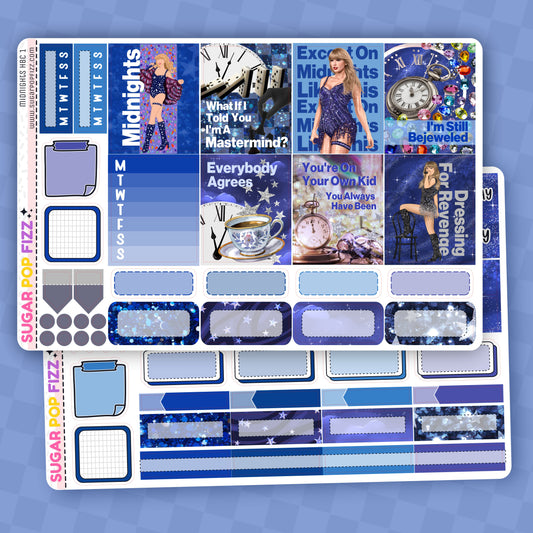 Midnights Hobonichi Cousin Weekly Kit