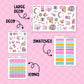 Birthday Bash Hobonichi Cousin Weekly Kit Add-ons