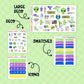 Close Encounters Hobonichi Cousin Weekly Kit Add-ons
