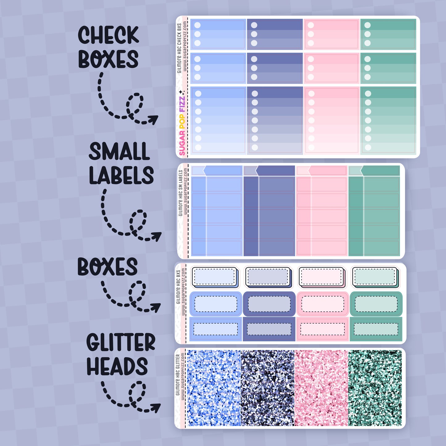 Gilmore Hobonichi Cousin Weekly Kit Add-ons