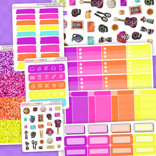 Los Muertos Hobonichi Cousin Weekly Kit Add-ons