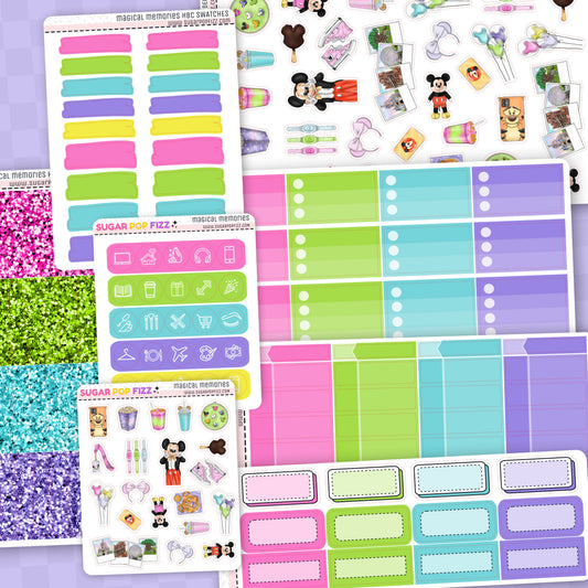 Magical Memories Hobonichi Cousin Weekly Kit Add-ons