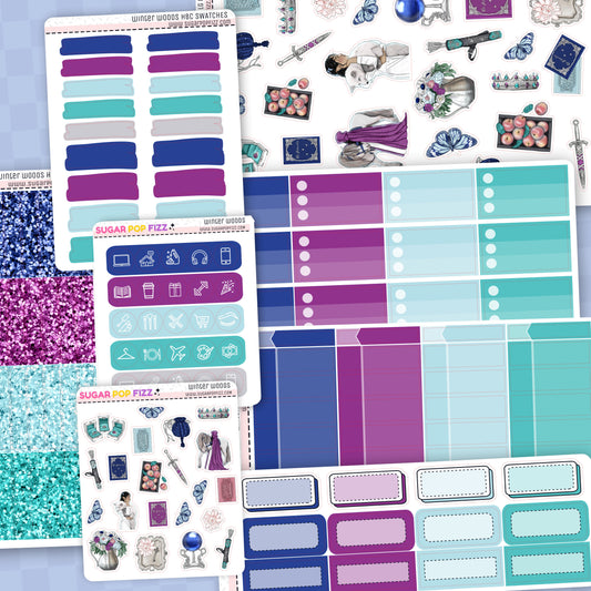 Winter Woods Hobonichi Cousin Weekly Kit Add-ons