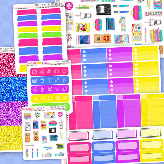 Book It Book Fair Hobonichi Cousin Weekly Kit Add-ons