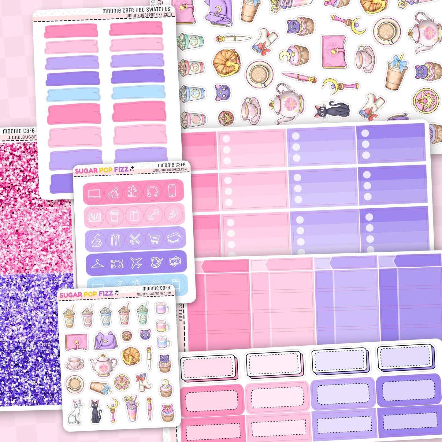 Moonie Cafe Hobonichi Cousin Weekly Kit Add-ons