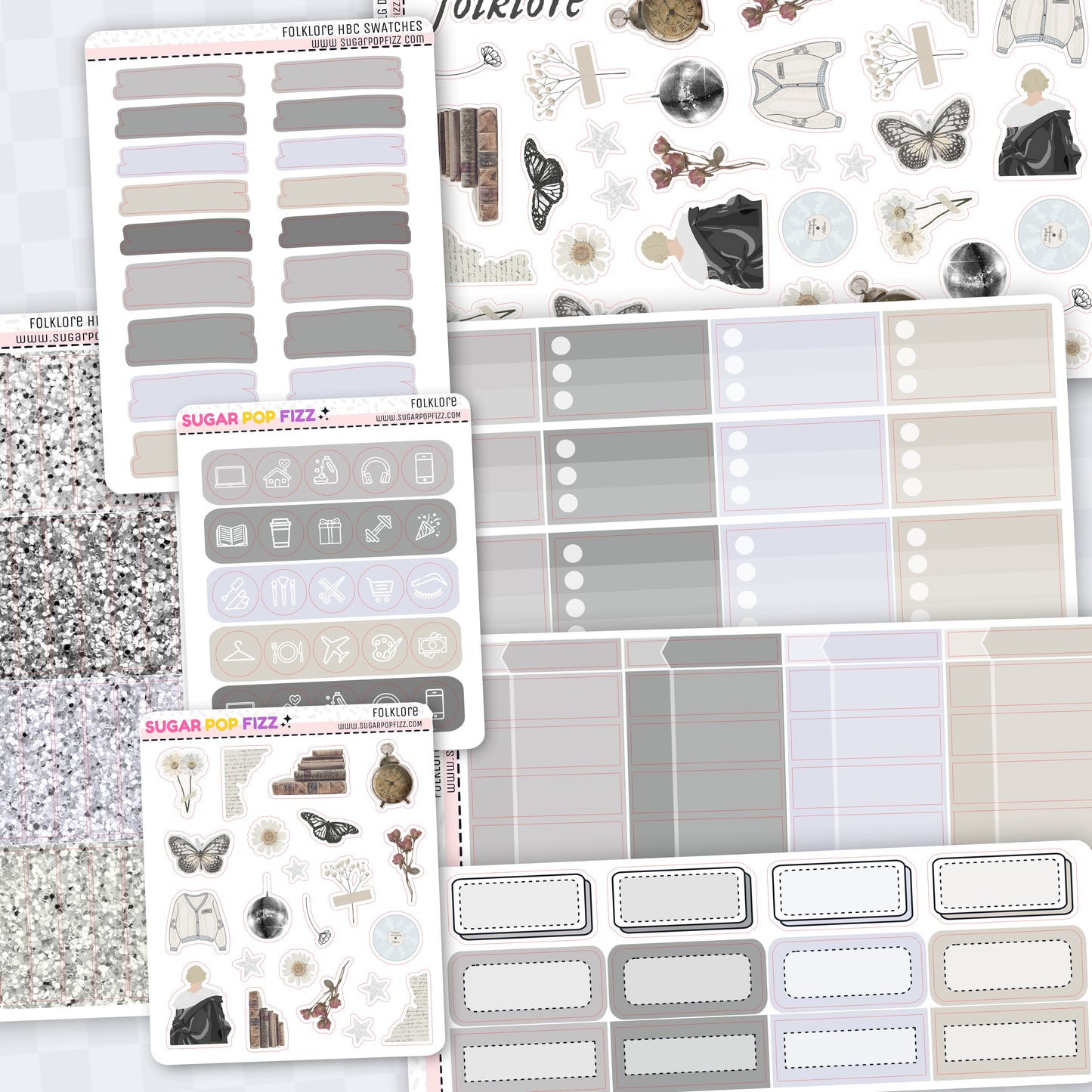 Folklore Hobonichi Cousin Weekly Kit Add-ons