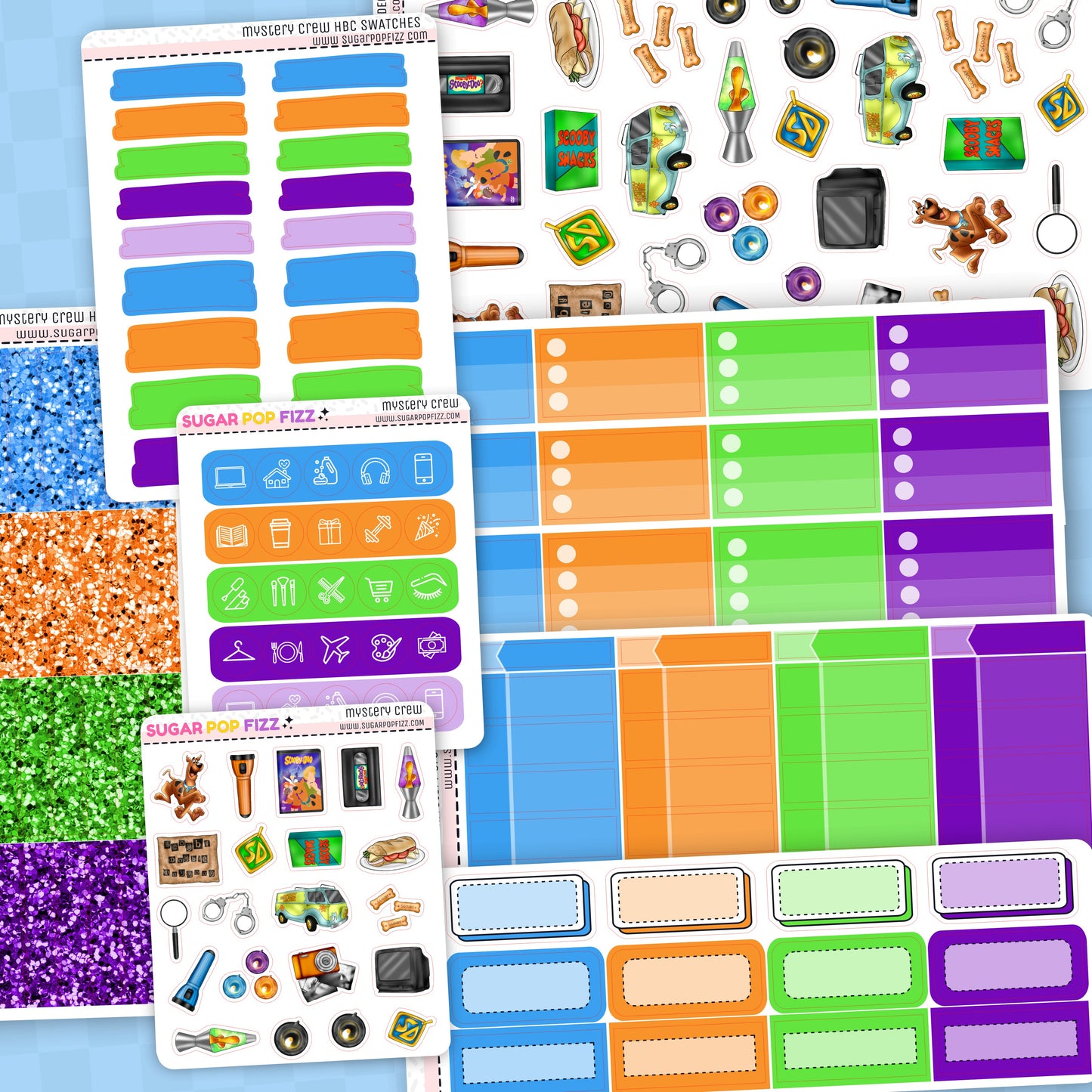 Mystery Crew Hobonichi Cousin Weekly Kit Add-ons