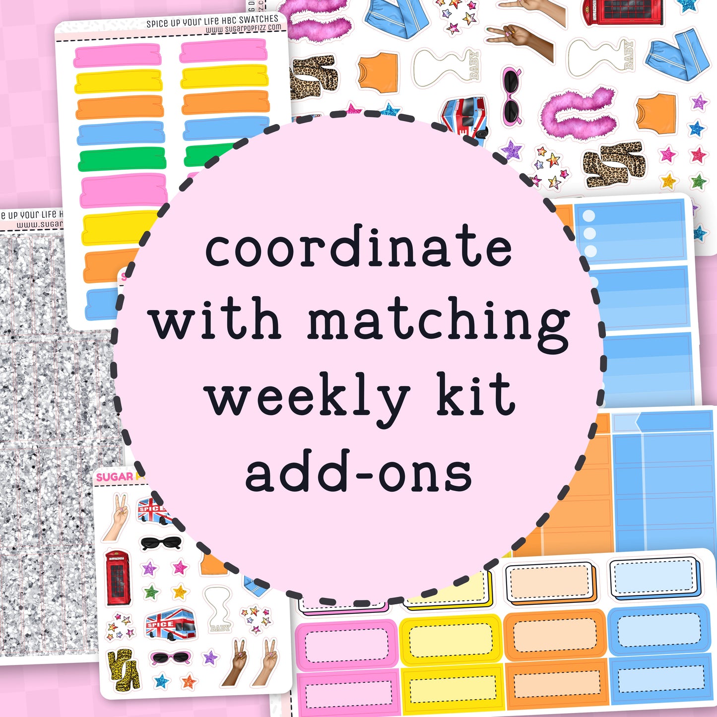 Spice Up Your Life Hobonichi Cousin Weekly Kit