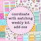 Birthday Bash Hobonichi Cousin Weekly Kit