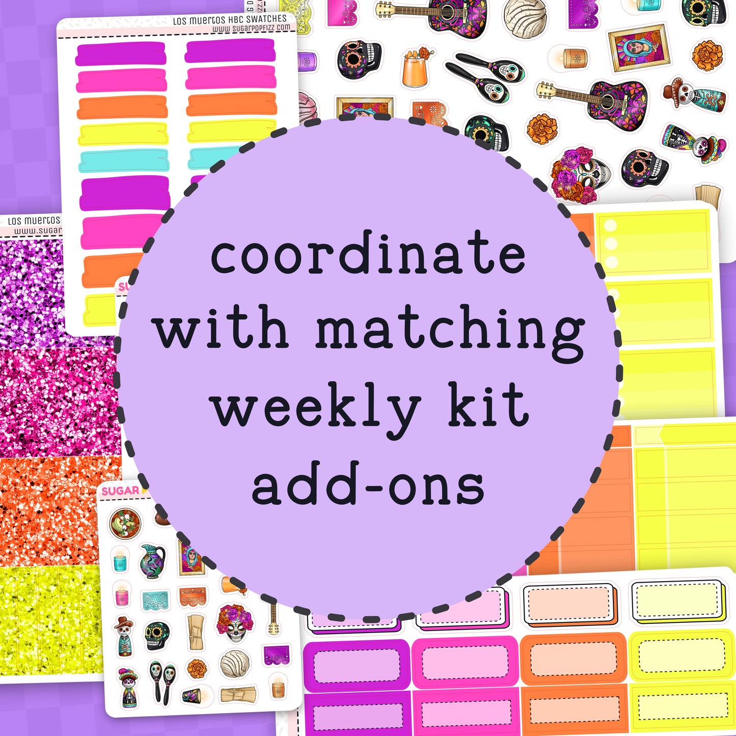 Los Muertos Hobonichi Cousin Weekly Kit