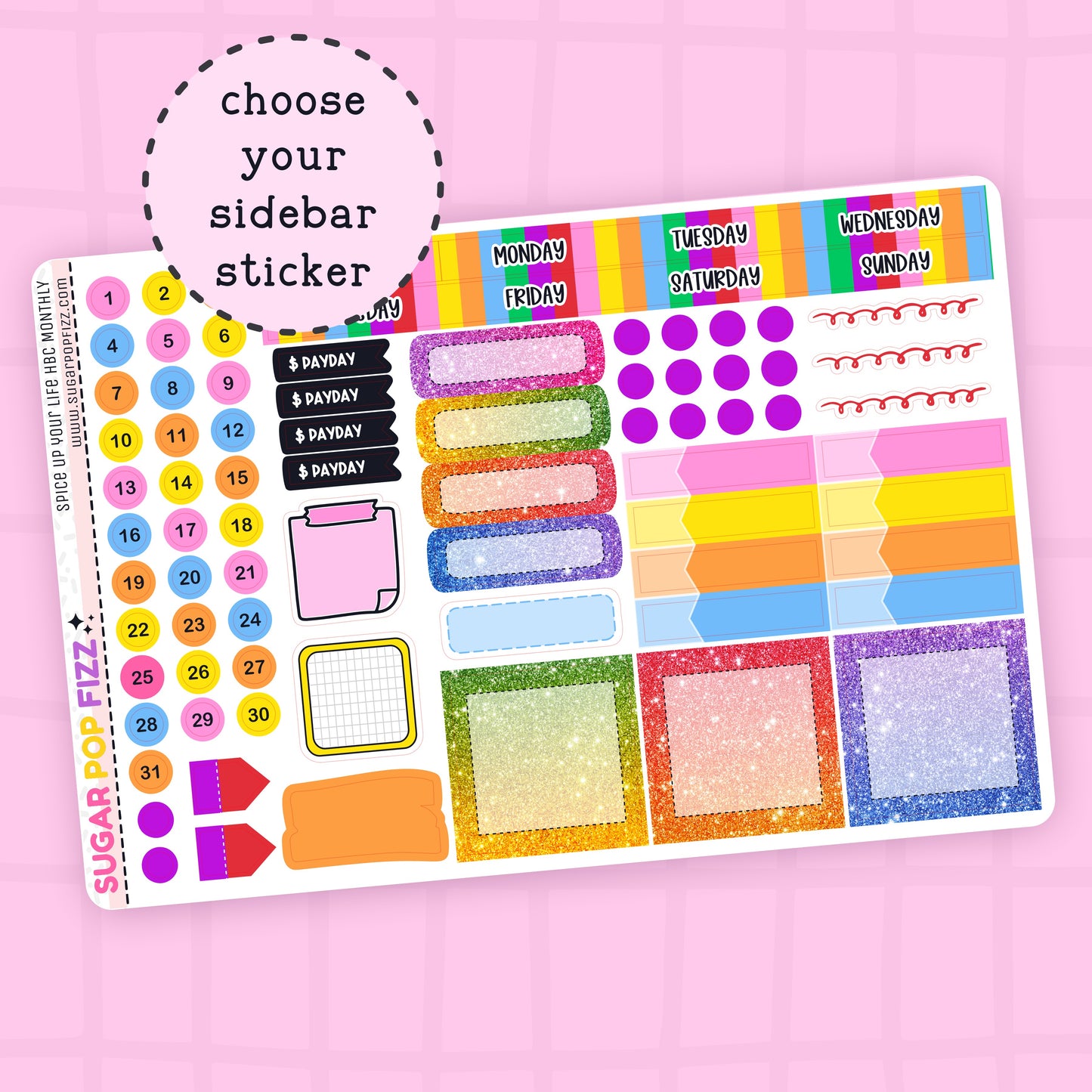 Spice Up Your Life Hobonichi Cousin Monthly