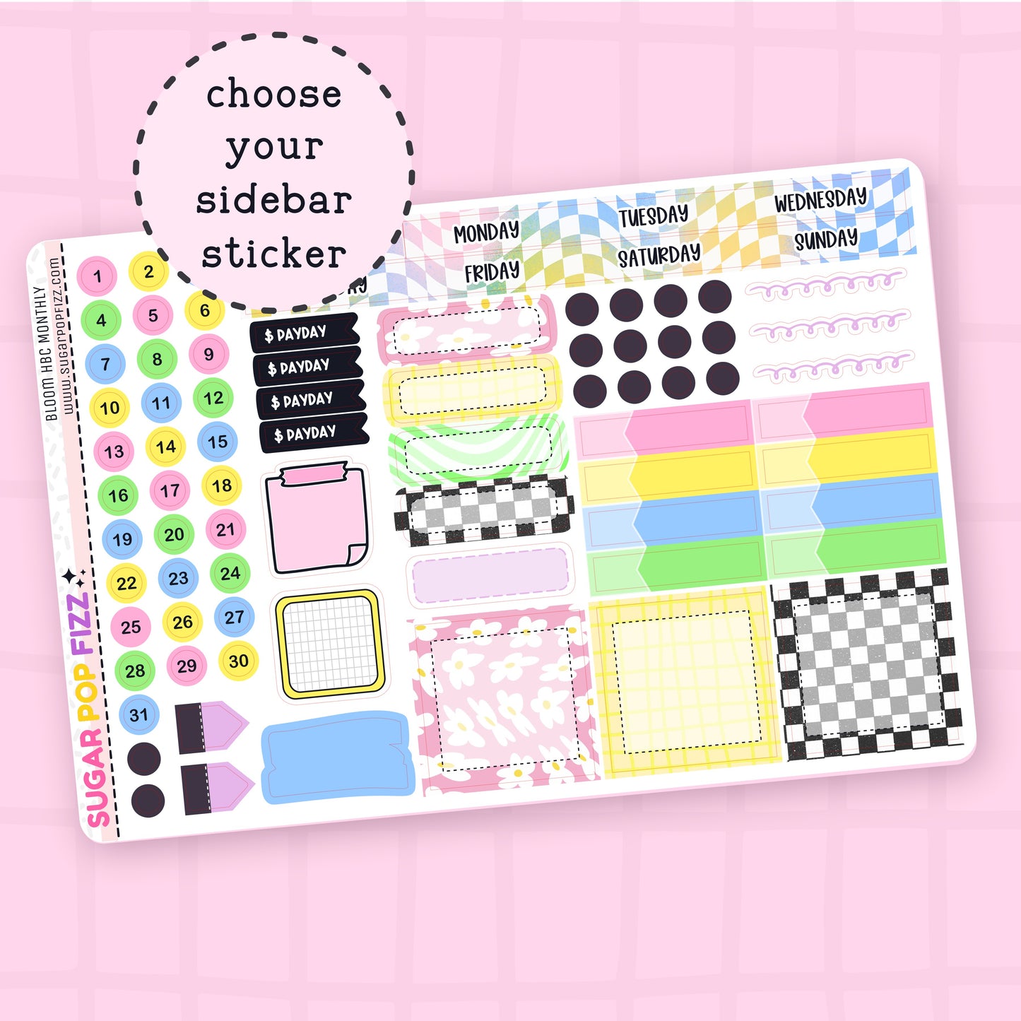 Bloom Hobonichi Cousin Monthly