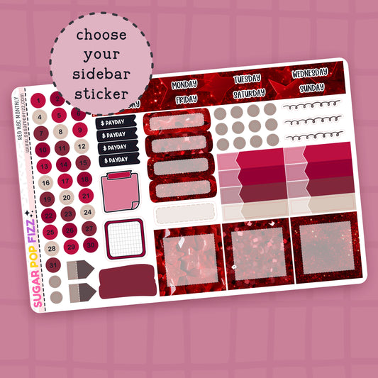 RED Hobonichi Cousin Monthly