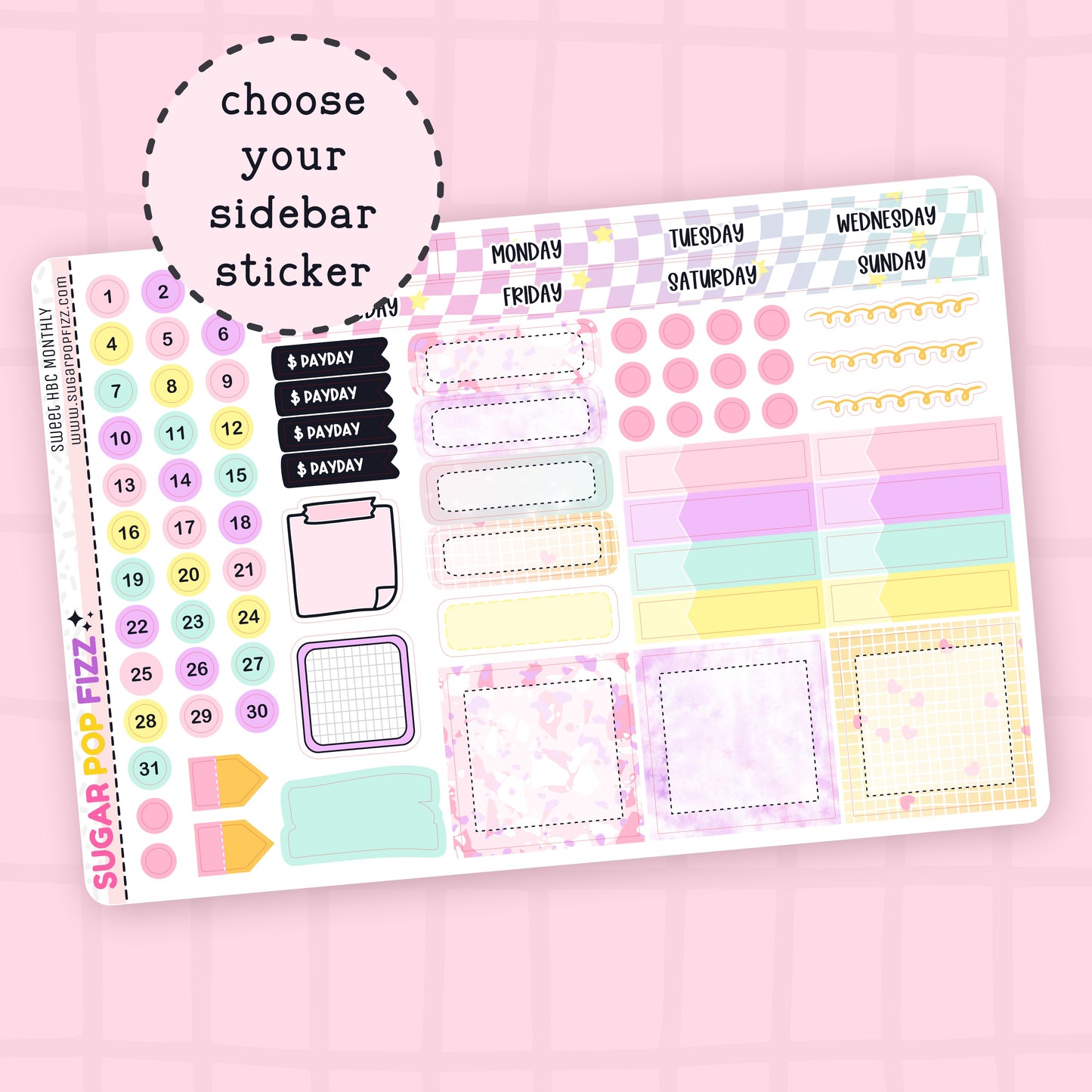 Sweet Hobonichi Cousin Monthly