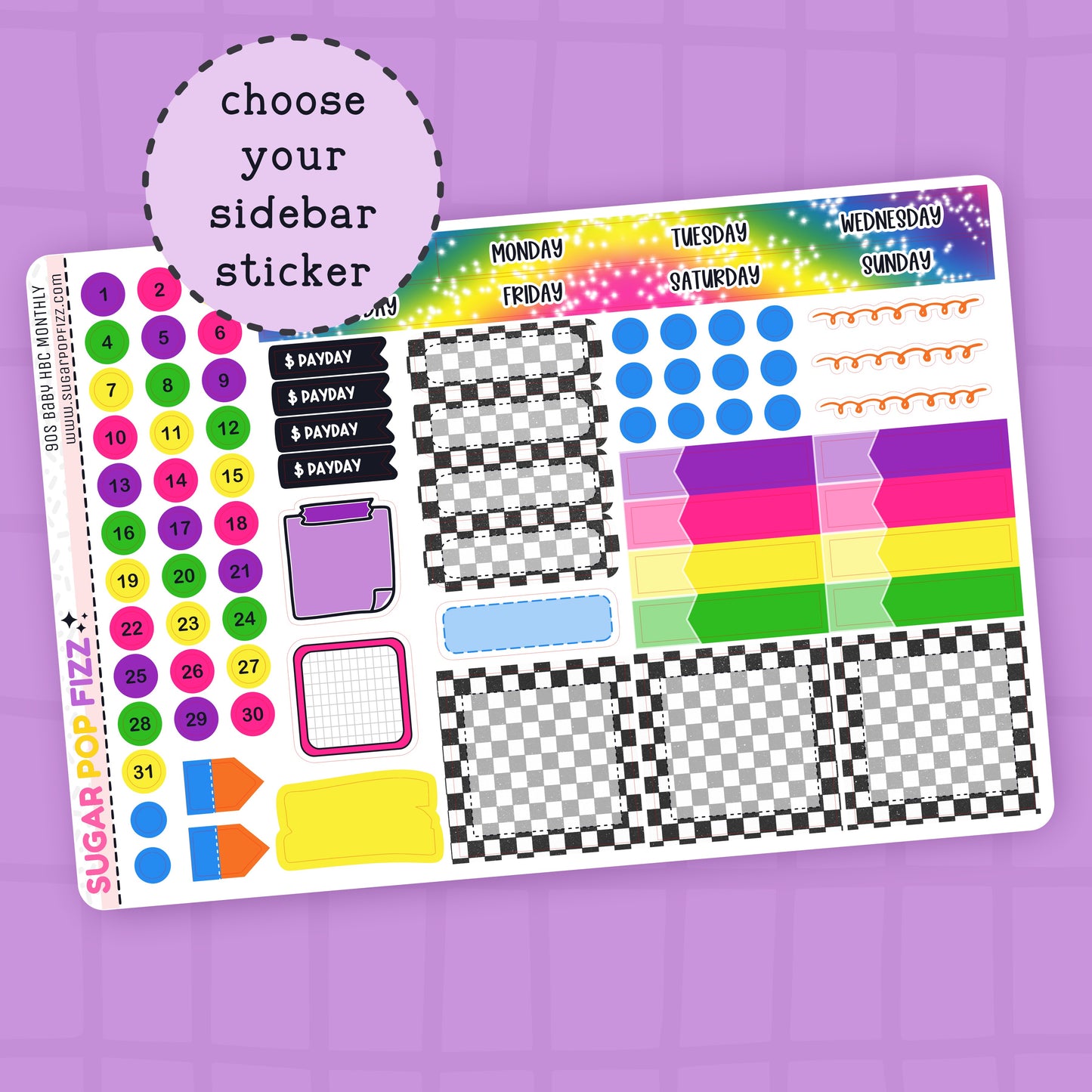 90s Baby Hobonichi Cousin Monthly