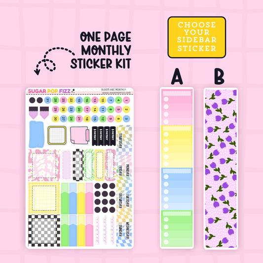 Bloom Hobonichi Cousin Monthly