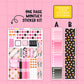 Pink Halloween Hobonichi Cousin Monthly