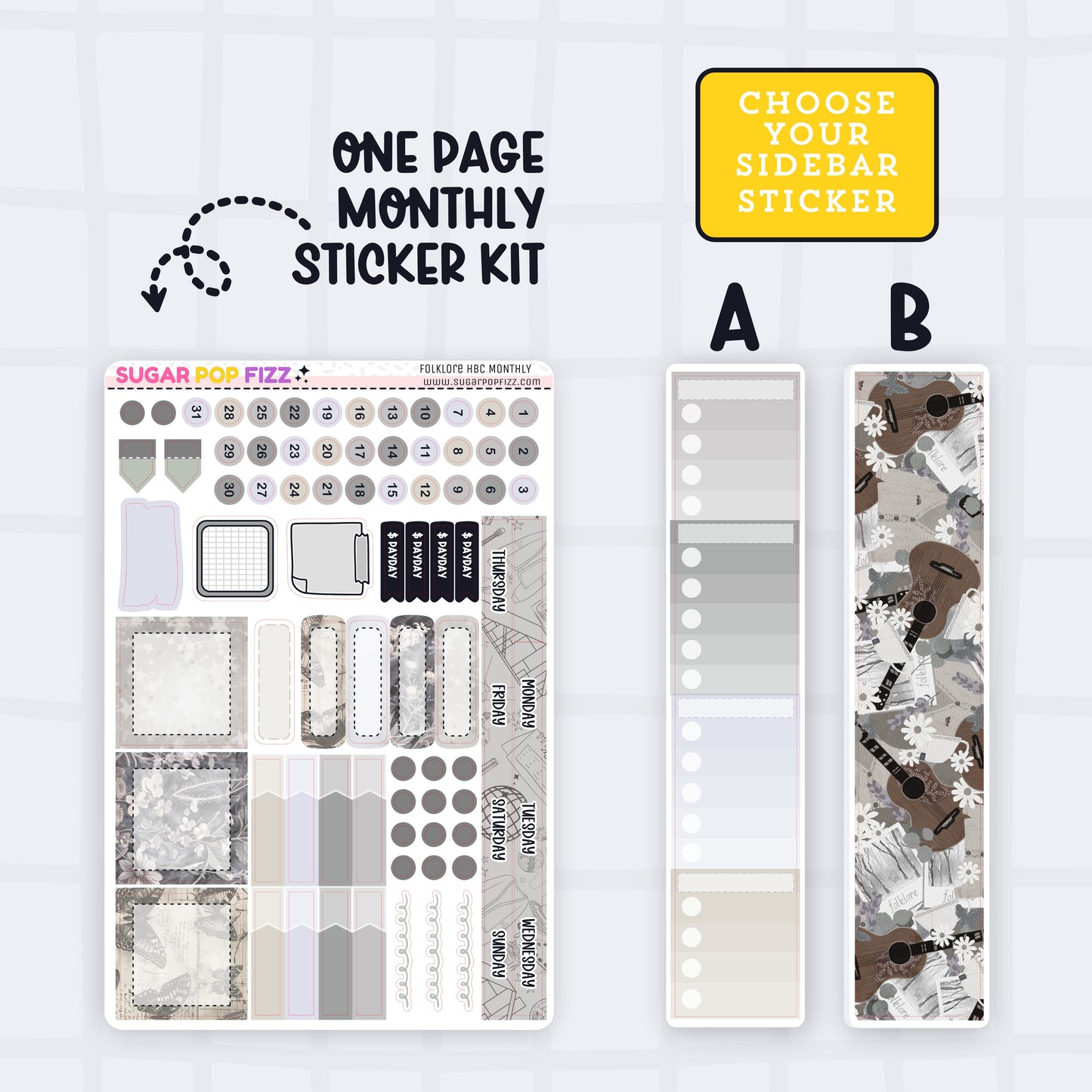 Folklore Hobonichi Cousin Monthly