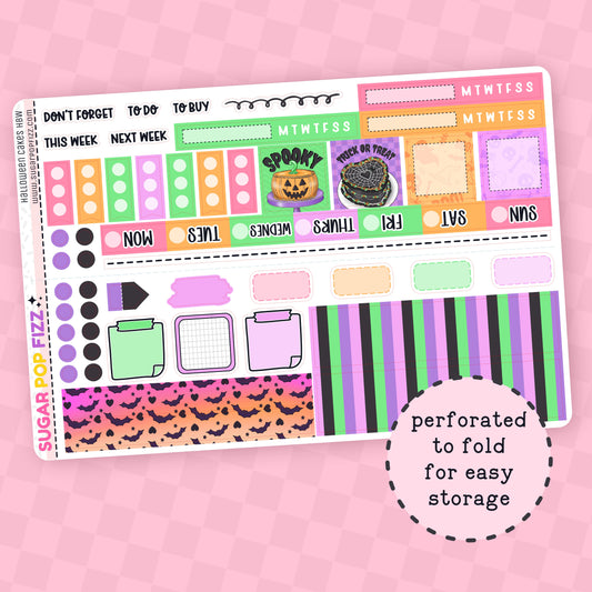 Halloween Cakes Hobonichi Weeks Monthly